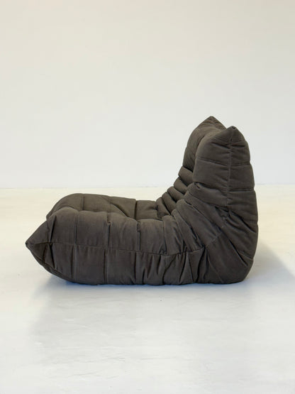 Ligne Roset Togo 1-zits in taupe velvet