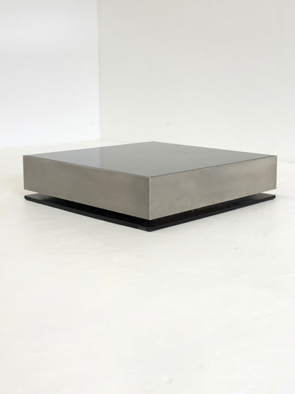 Giovanni Ausenda salontafel NY FORM spiegelglas