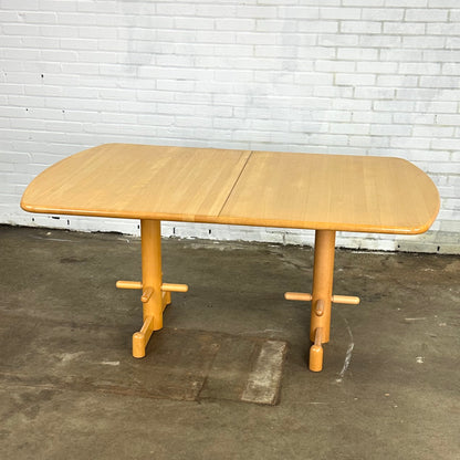 Vintage Stokke Pendulem uitschuifbare eettafel Peter Opsvik