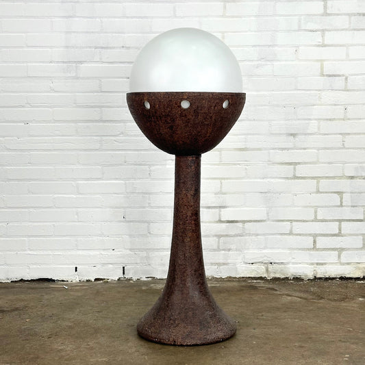 Vintage brutalist vloerlamp van Doria Leuchten