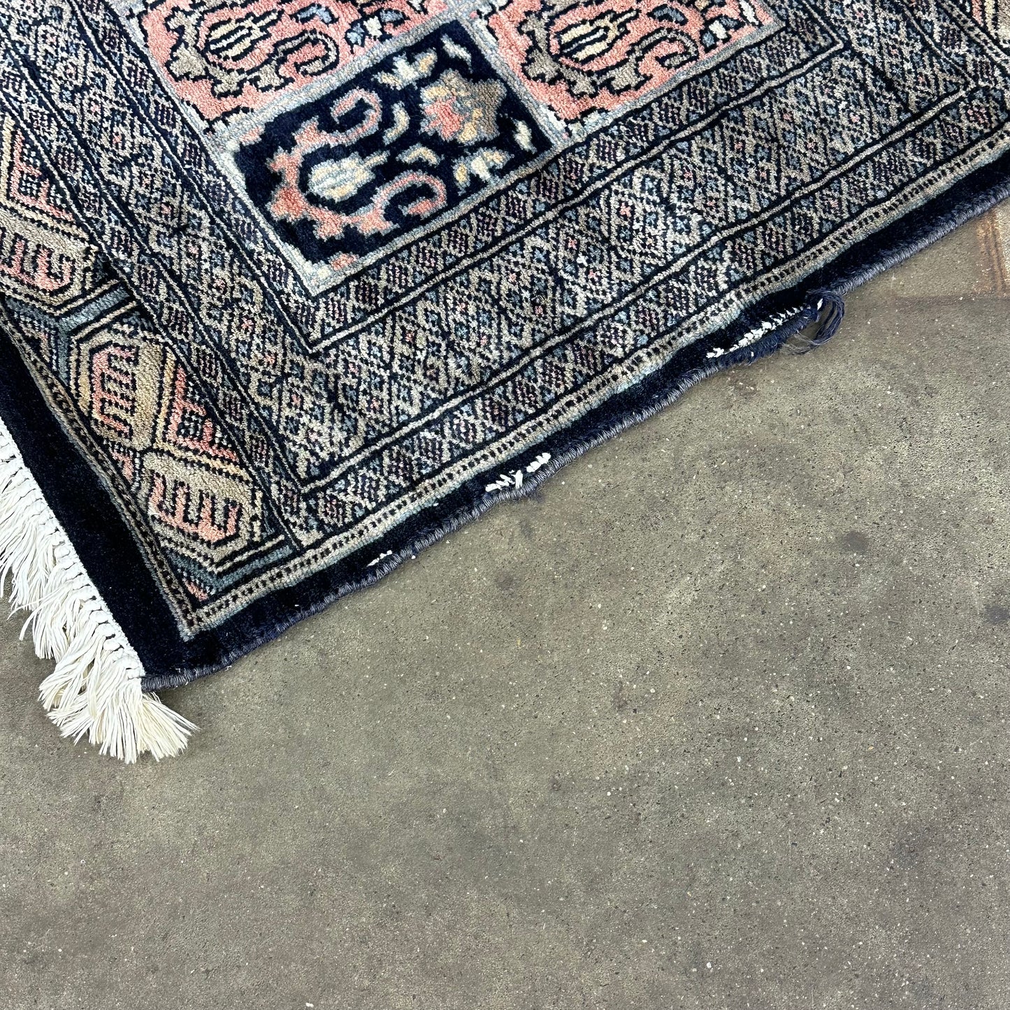 Handgemaakte Perzische Derag vloerkleed 67 x 65