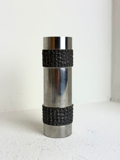 BMF rvs vintage brutalistische vaas