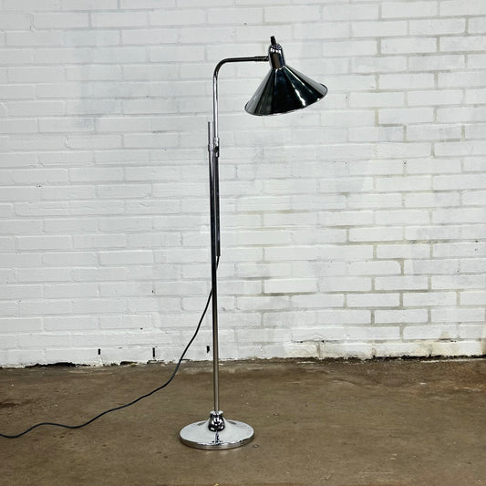 Koch & Lowy vloerlamp chroom