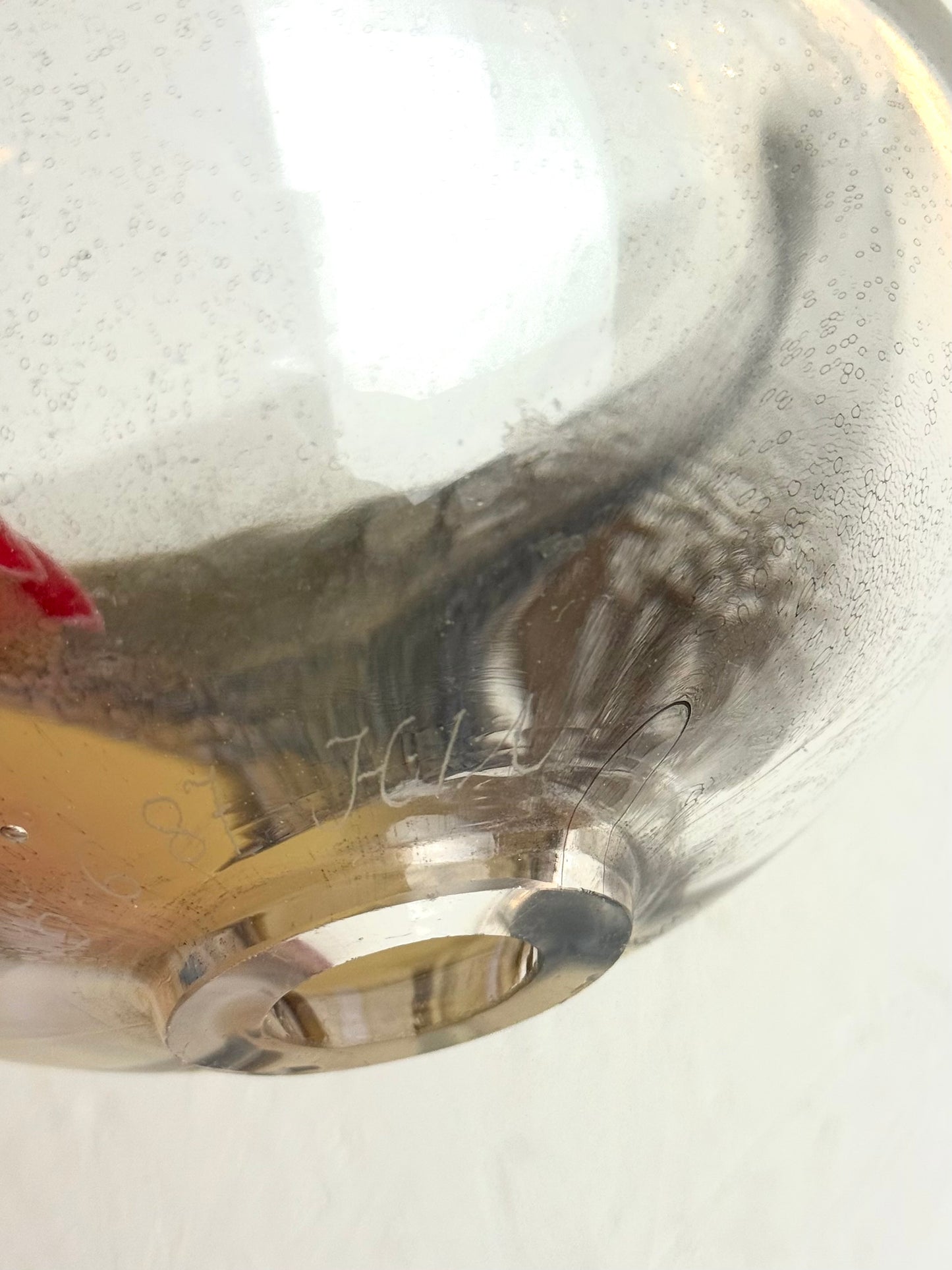 Willem Heesen glasobject Waterkant 1987