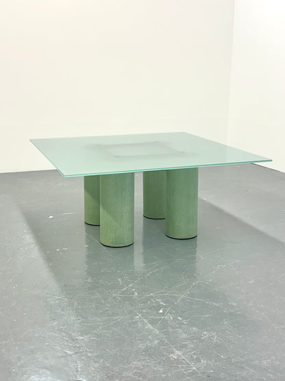 Eettafel Serenissimo van Massimo Vignelli voor Acerbis