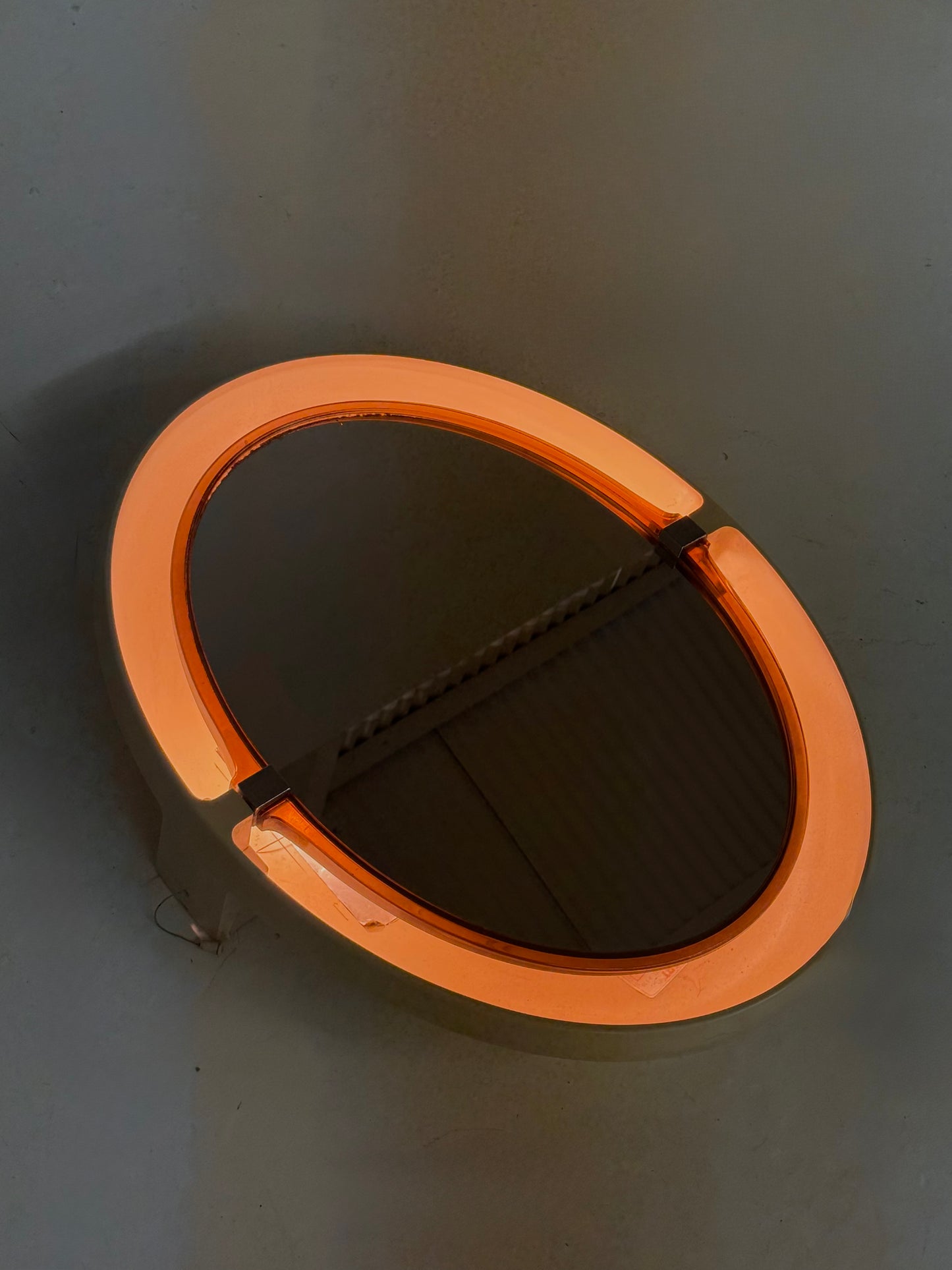 Allibert space age ovale spiegel