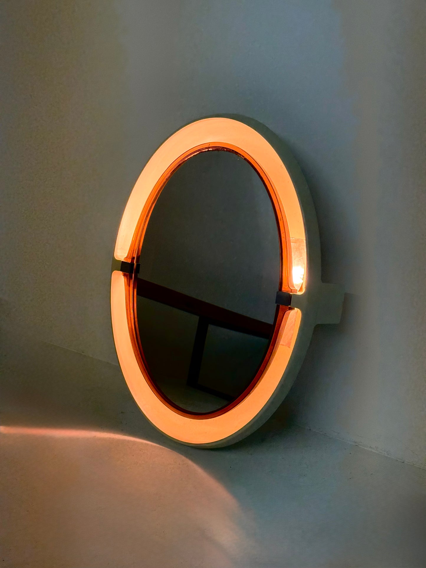 Allibert space age ovale spiegel