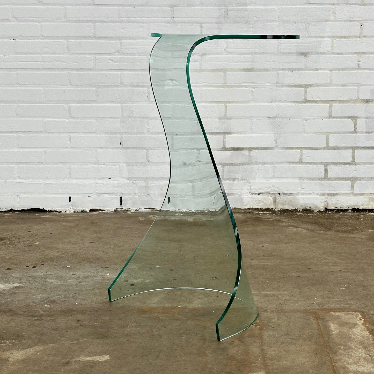 Glazen design bijzettafel - 2 stuks beschikbaar