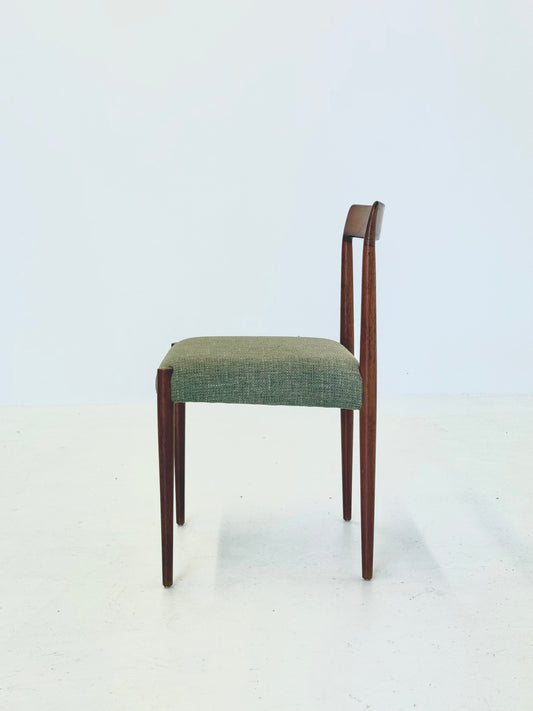 Vintage Lübke eetkamerstoel van teakhout