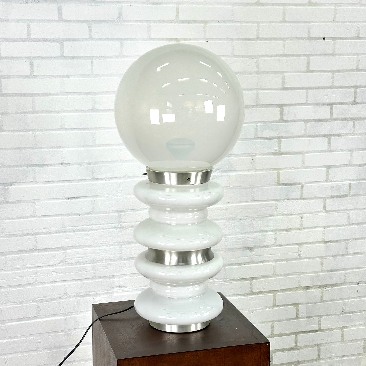 Murano glas space age lamp