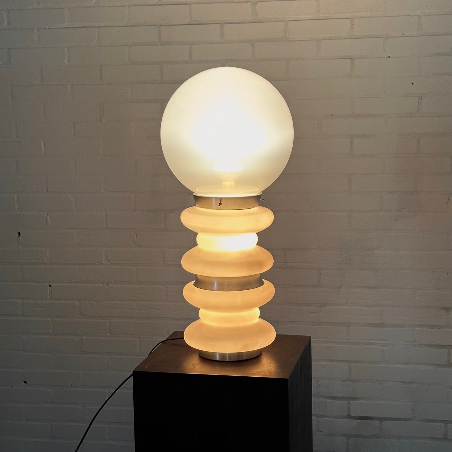 Murano glas space age lamp