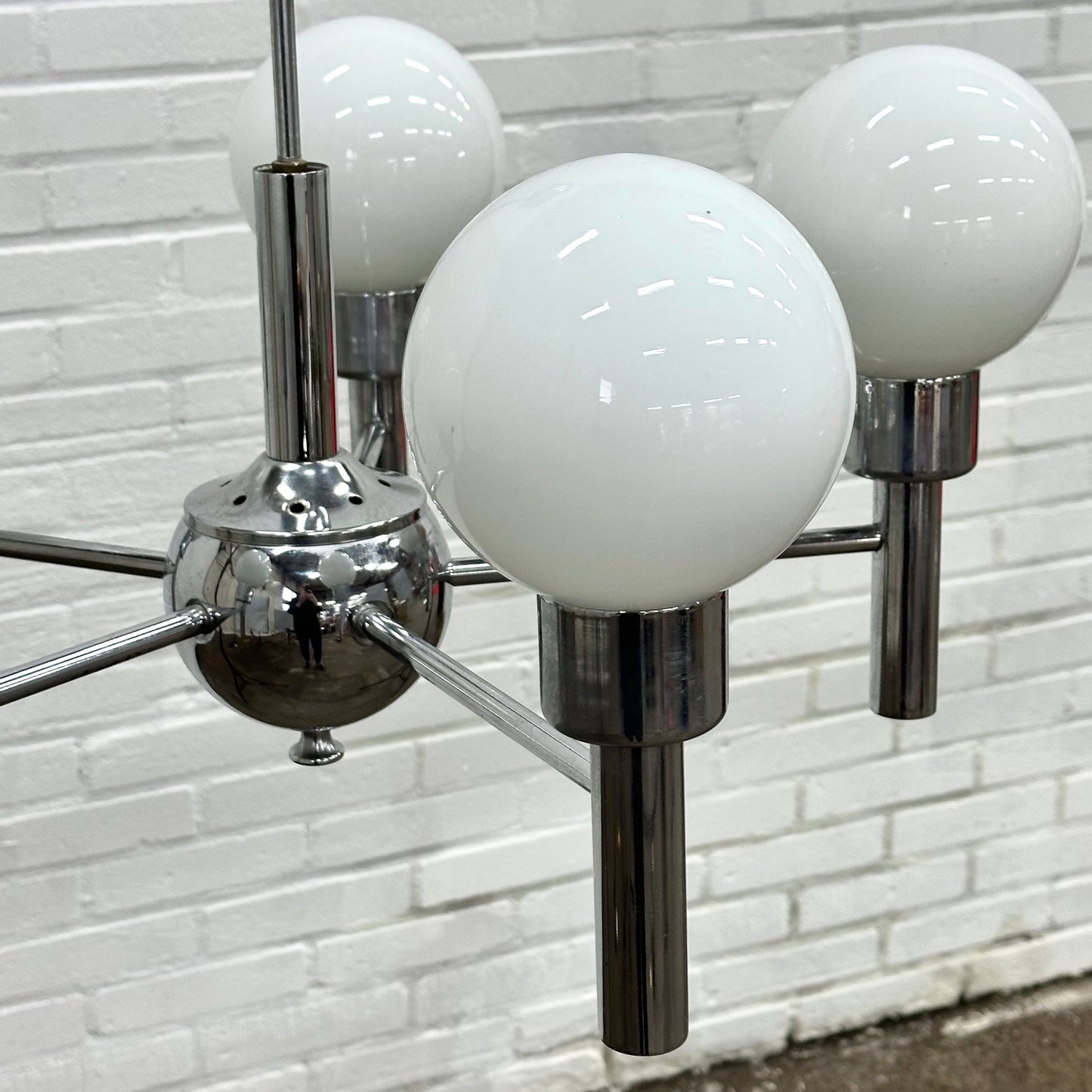 Space age bol hanglamp van Torrent
