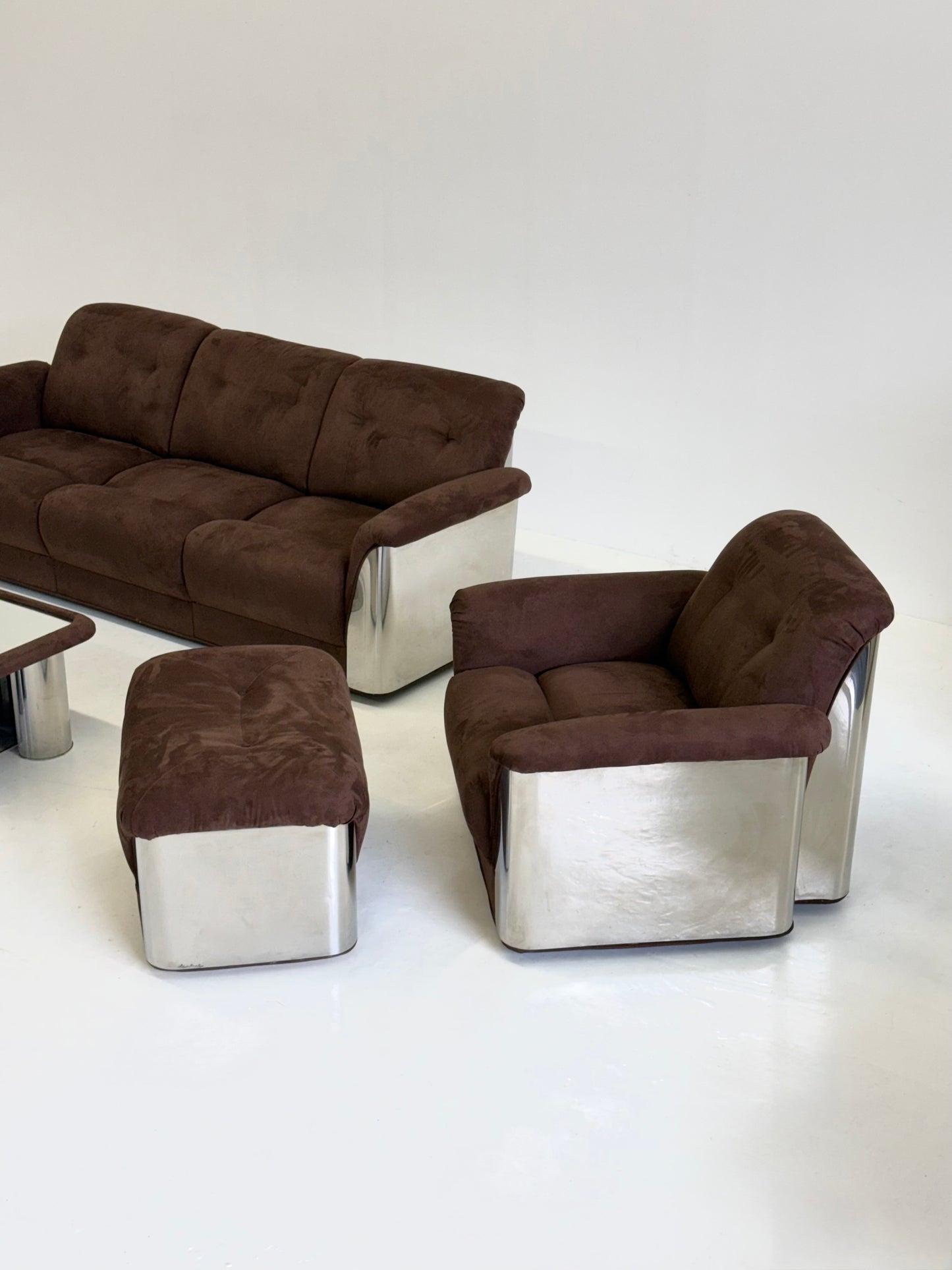 Complete lounge zithoek van Gian Pietro Arosio