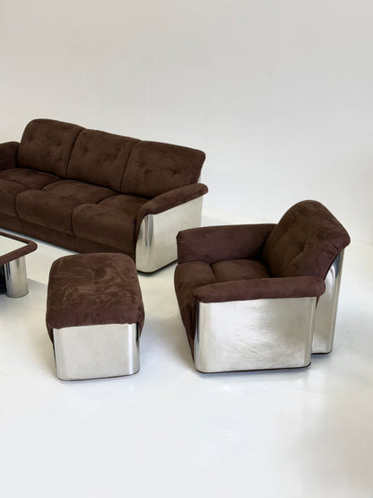Complete lounge zithoek van Gian Pietro Arosio