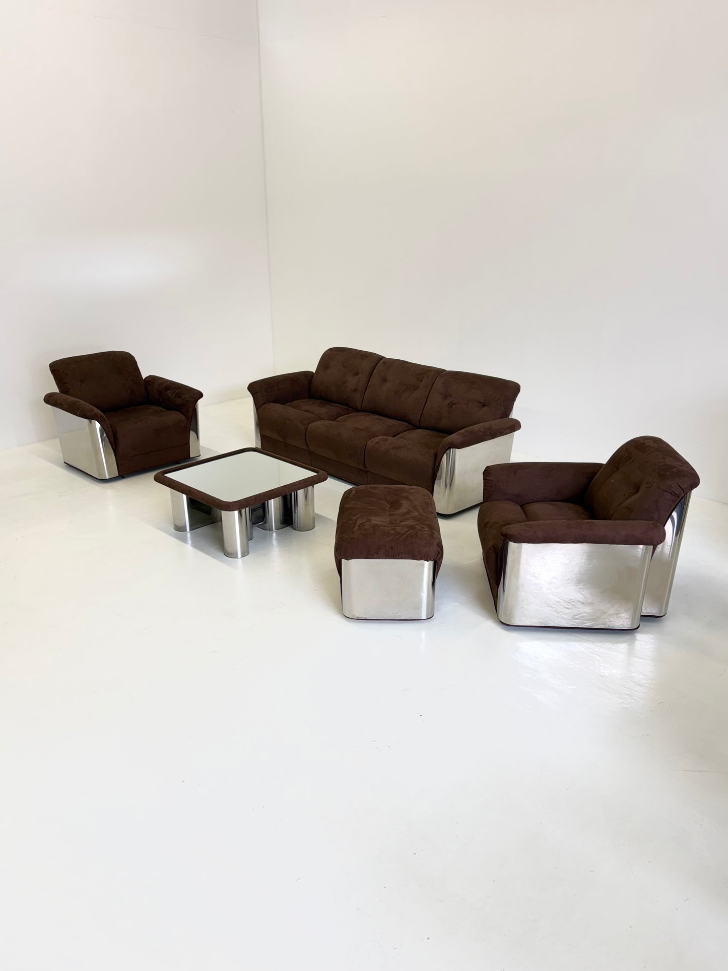 Complete lounge zithoek van Gian Pietro Arosio