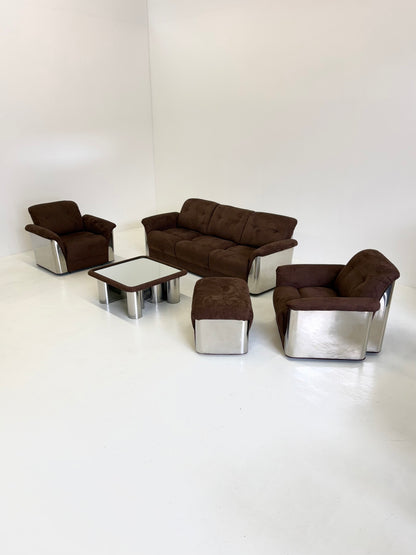 Complete lounge zithoek van Gian Pietro Arosio