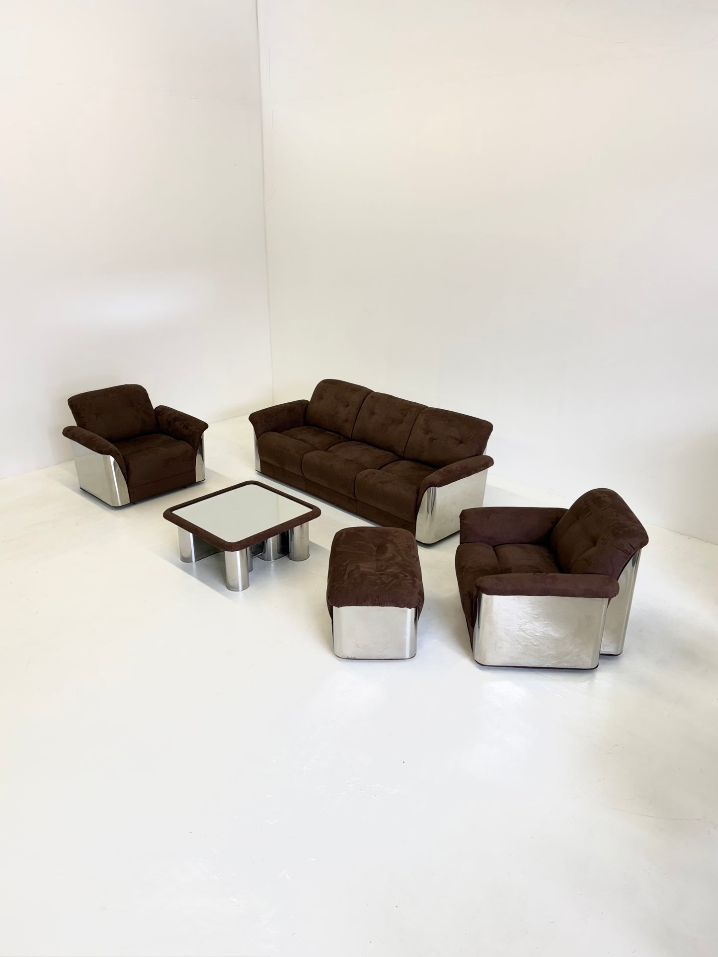 Complete lounge zithoek van Gian Pietro Arosio