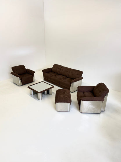 Complete lounge zithoek van Gian Pietro Arosio