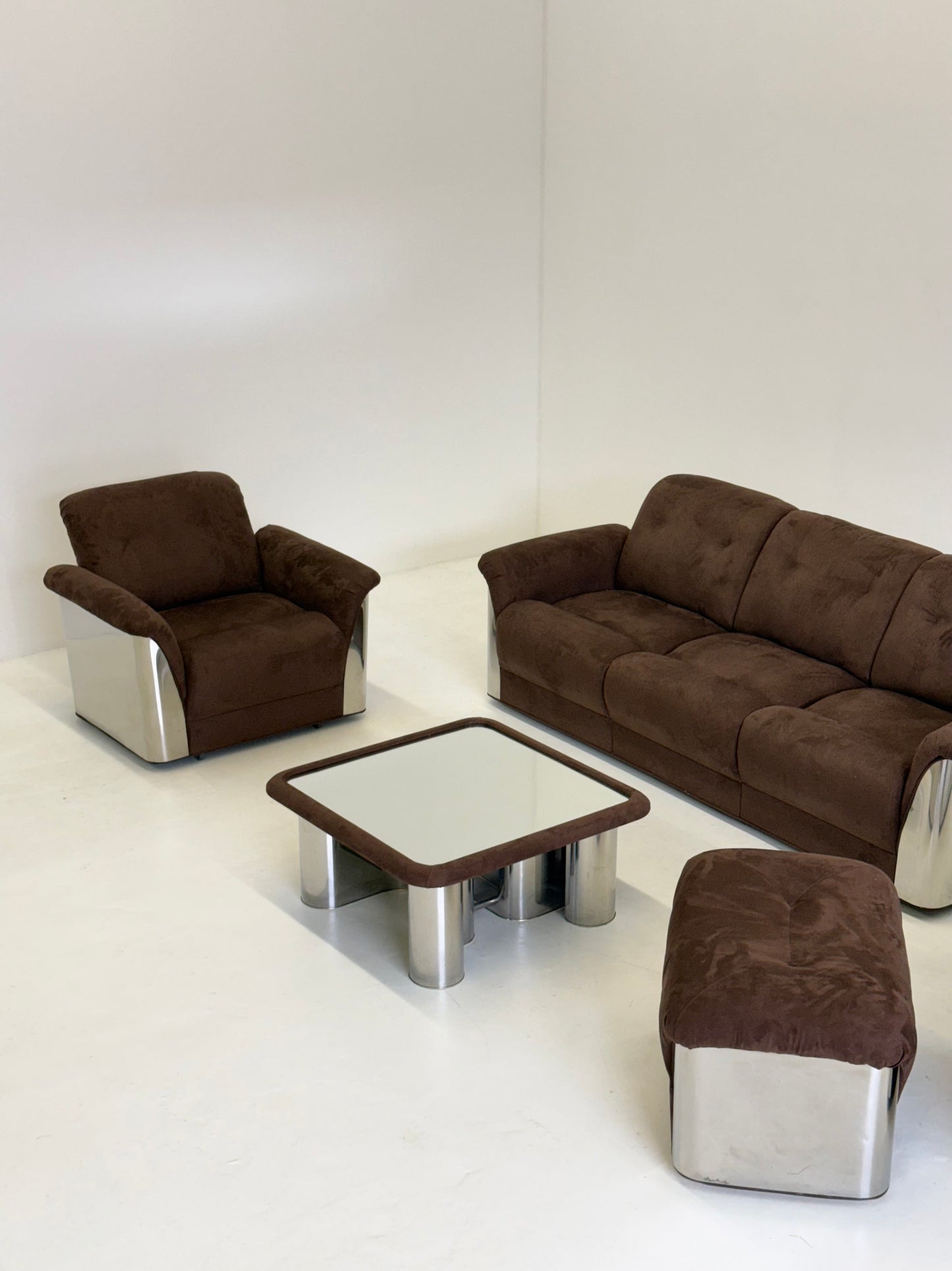 Complete lounge zithoek van Gian Pietro Arosio