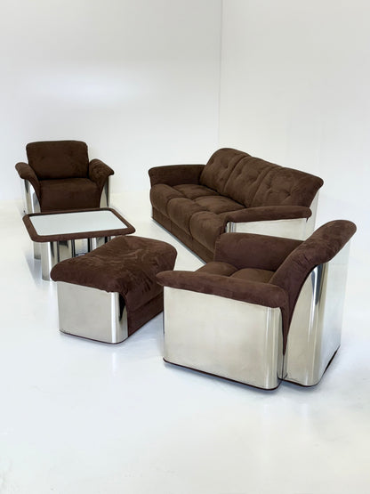 Complete lounge zithoek van Gian Pietro Arosio