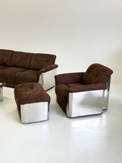 Complete lounge zithoek van Gian Pietro Arosio