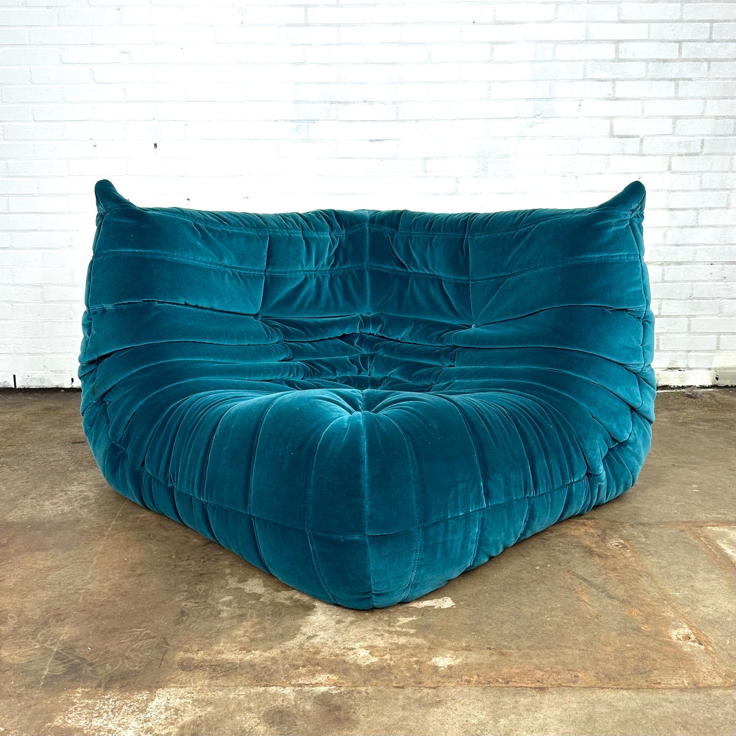 Originele Ligne Roset Togo hoek velvet petrol