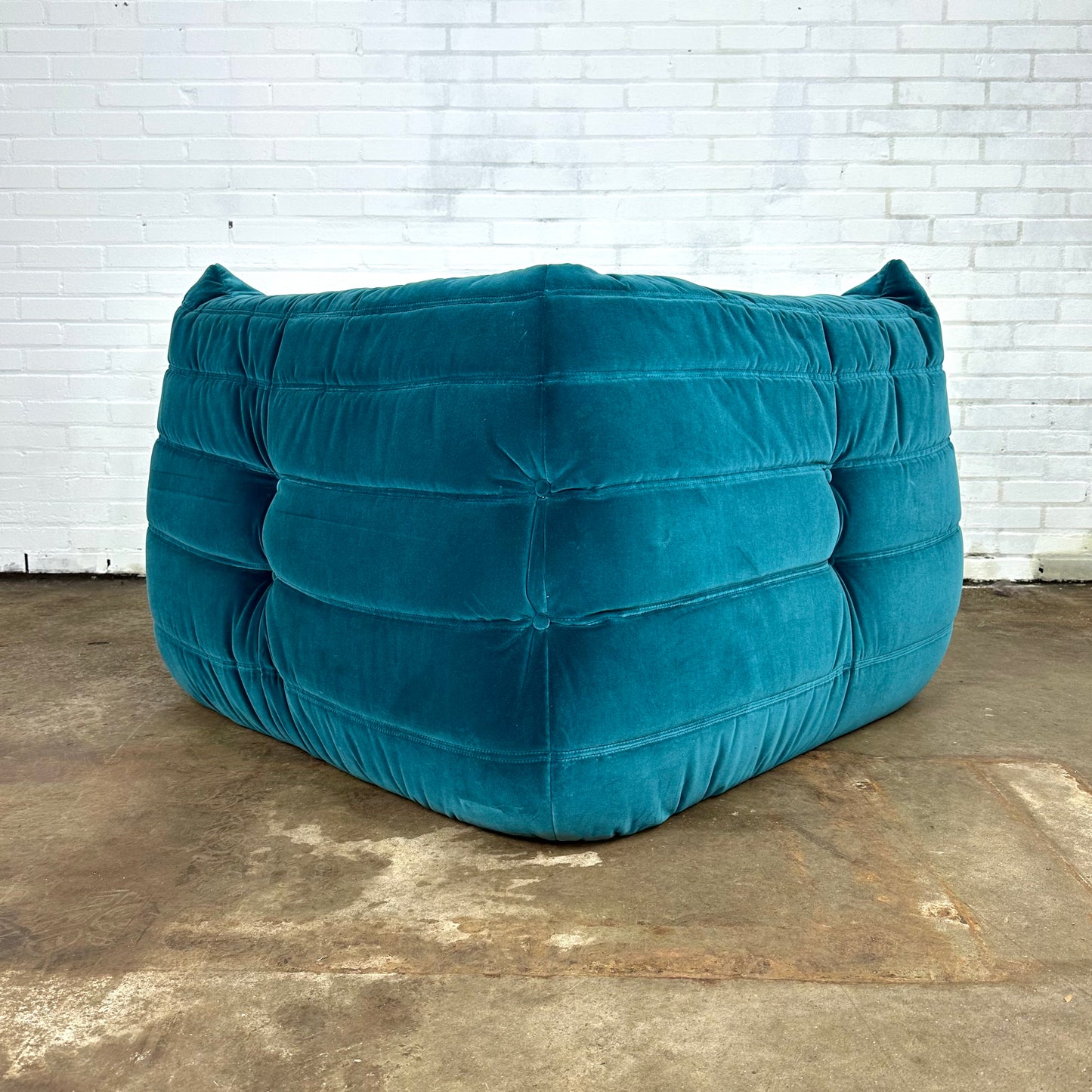 Originele Ligne Roset Togo hoek velvet petrol