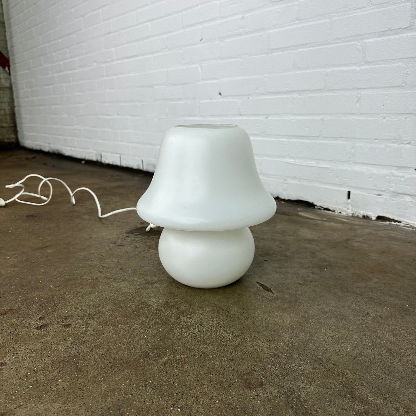 Vintage Murano mushroom lamp