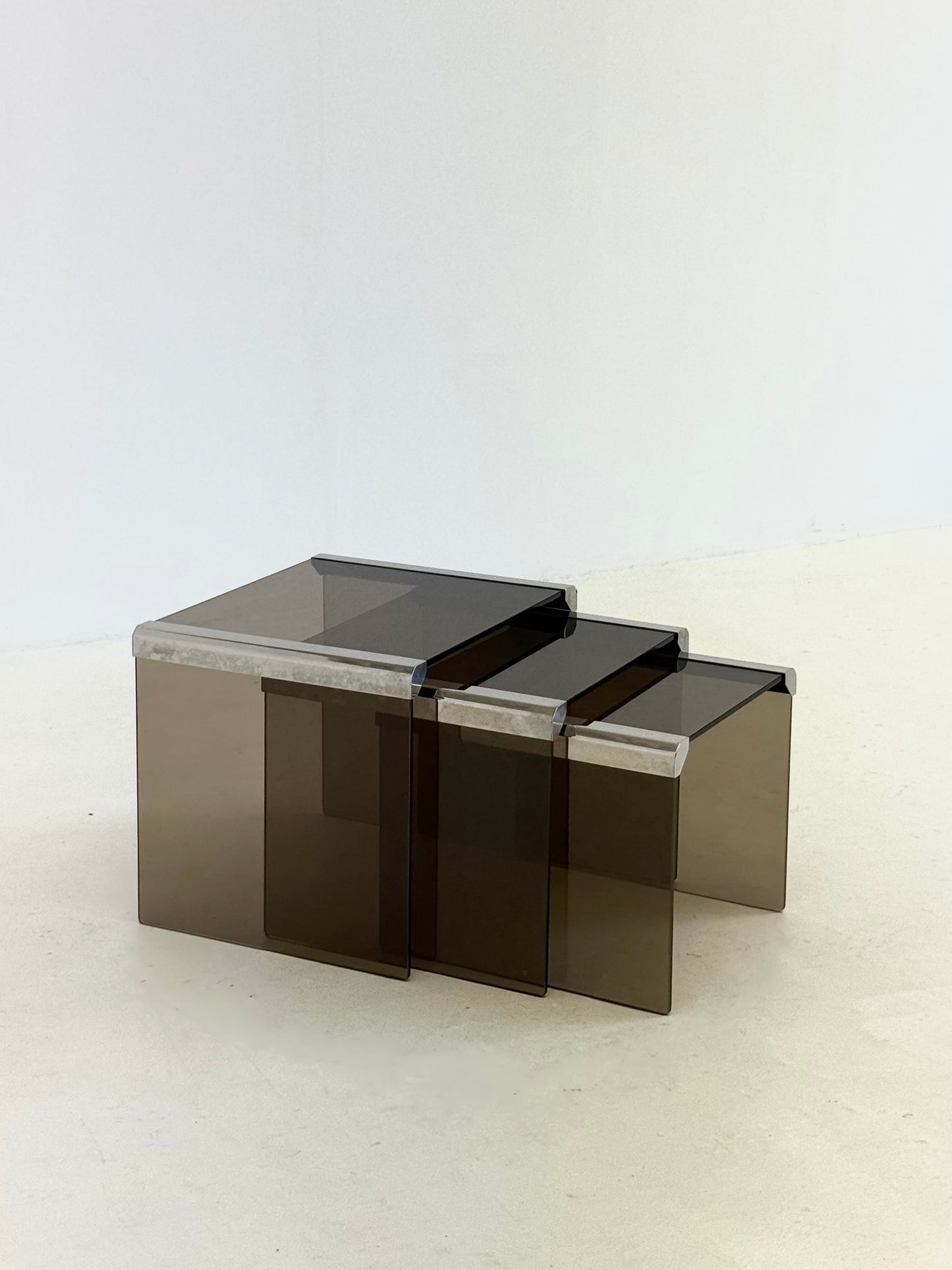 Set van drie Gallotti & Radice Tris T35 bijzettafels