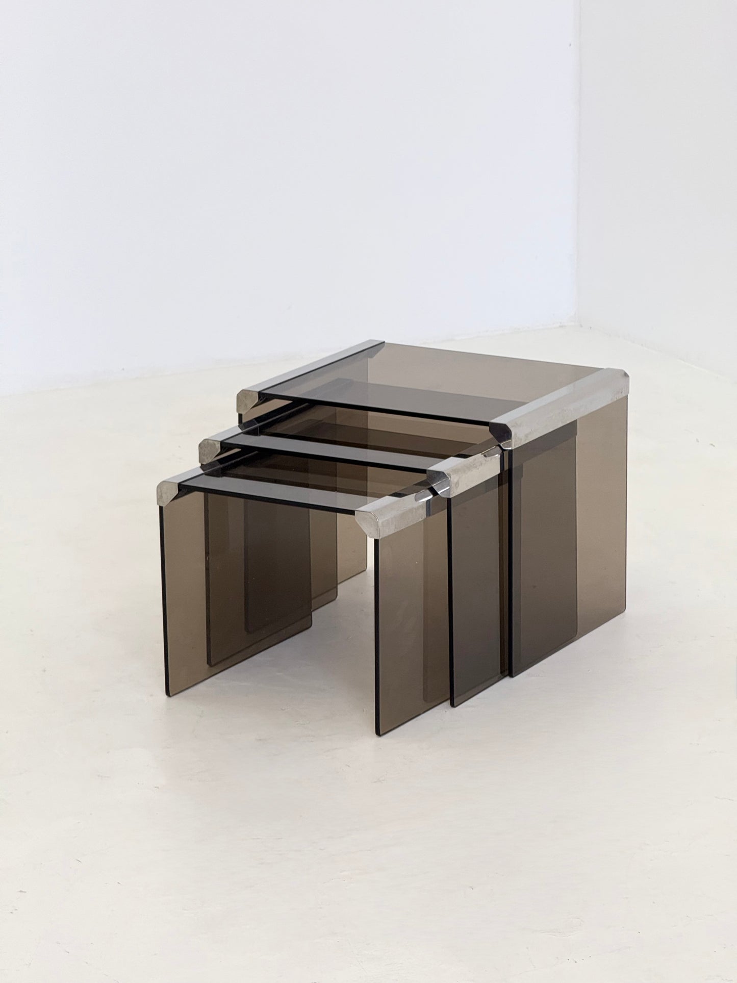 Set van drie Gallotti & Radice Tris T35 bijzettafels