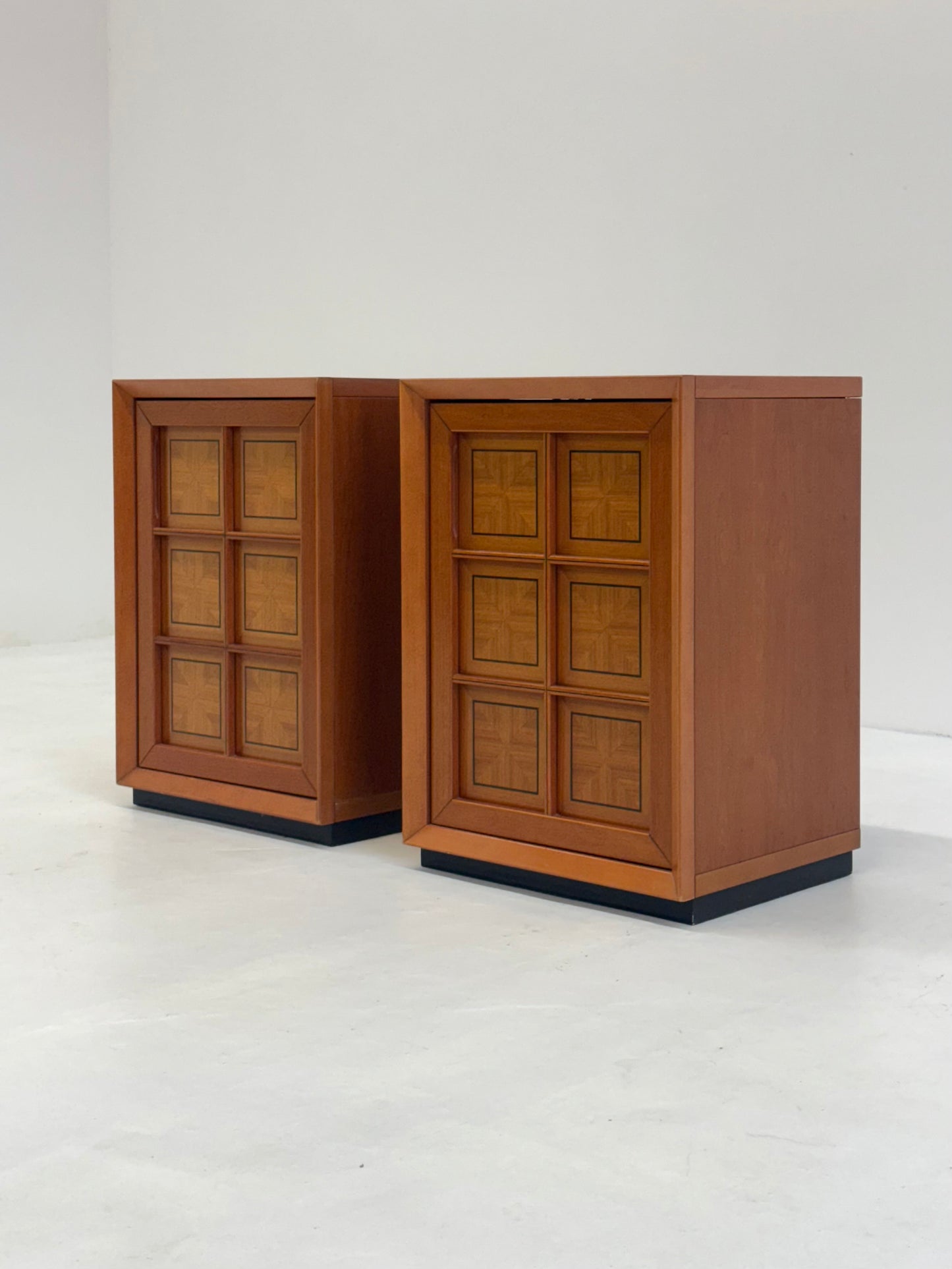 Brutalist Italiaanse kasten Caccia alla Volpe voor Linea Arredo