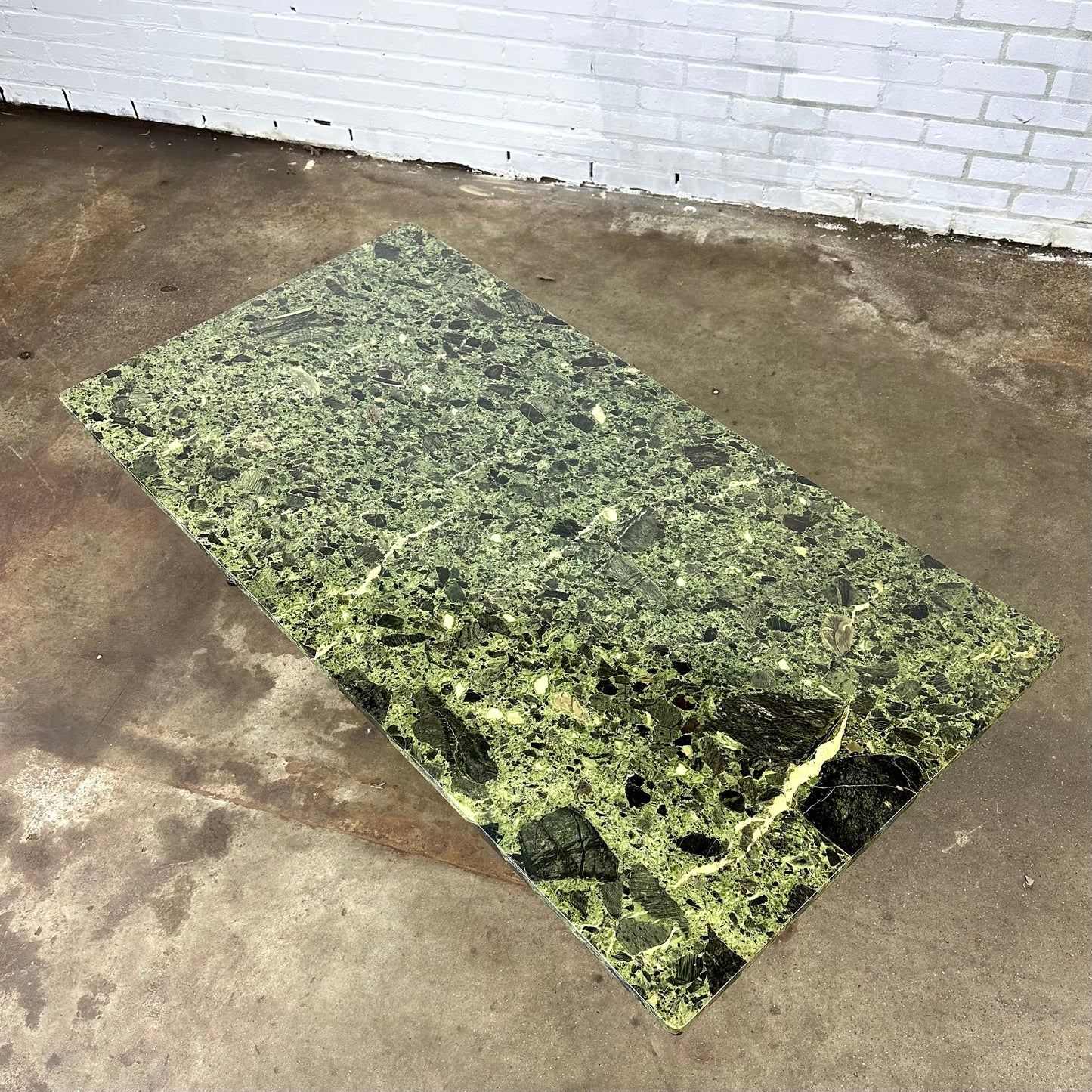 Marble green coffee table