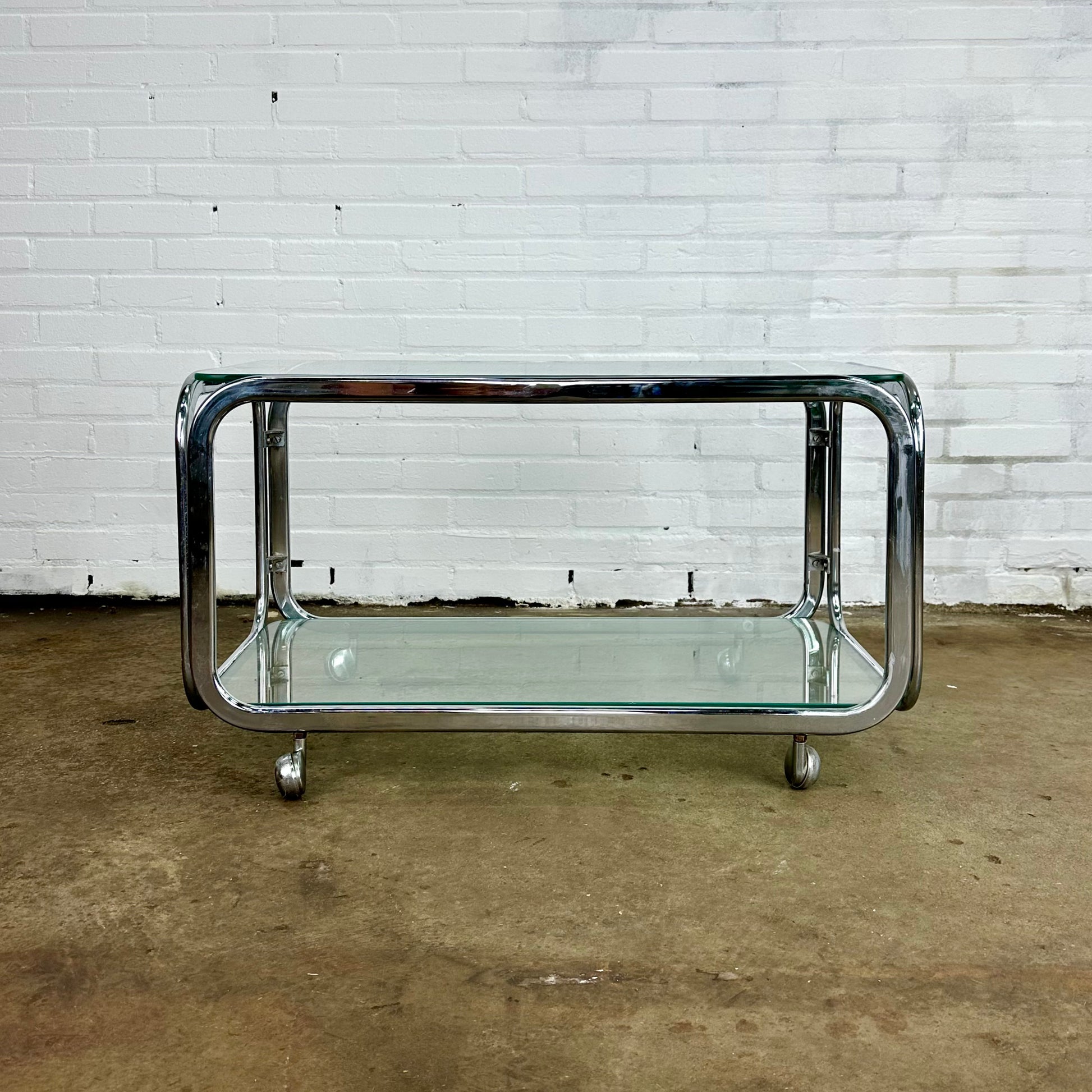 vintage-chrome-trolley-coffee-table