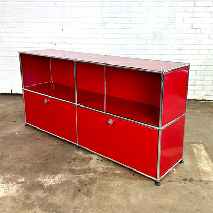 usm-haller-klep-kast-sideboard-rood