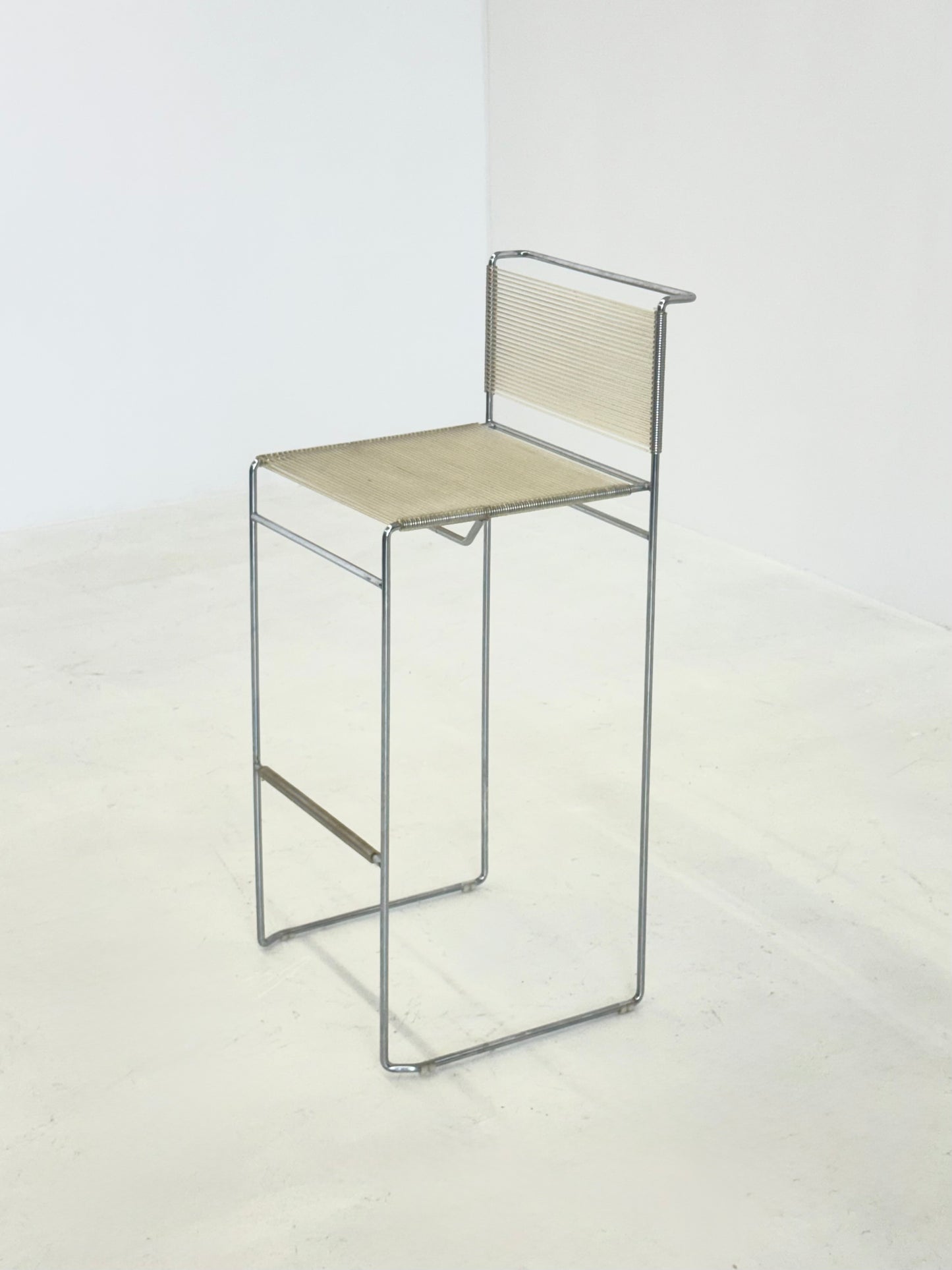 Italiaans design Flyline barkruk van Giandomenico Belott