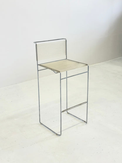 Italiaans design Flyline barkruk van Giandomenico Belott