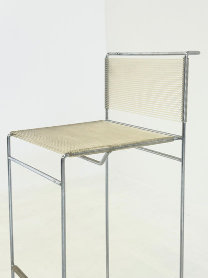 Italiaans design Flyline barkruk van Giandomenico Belott