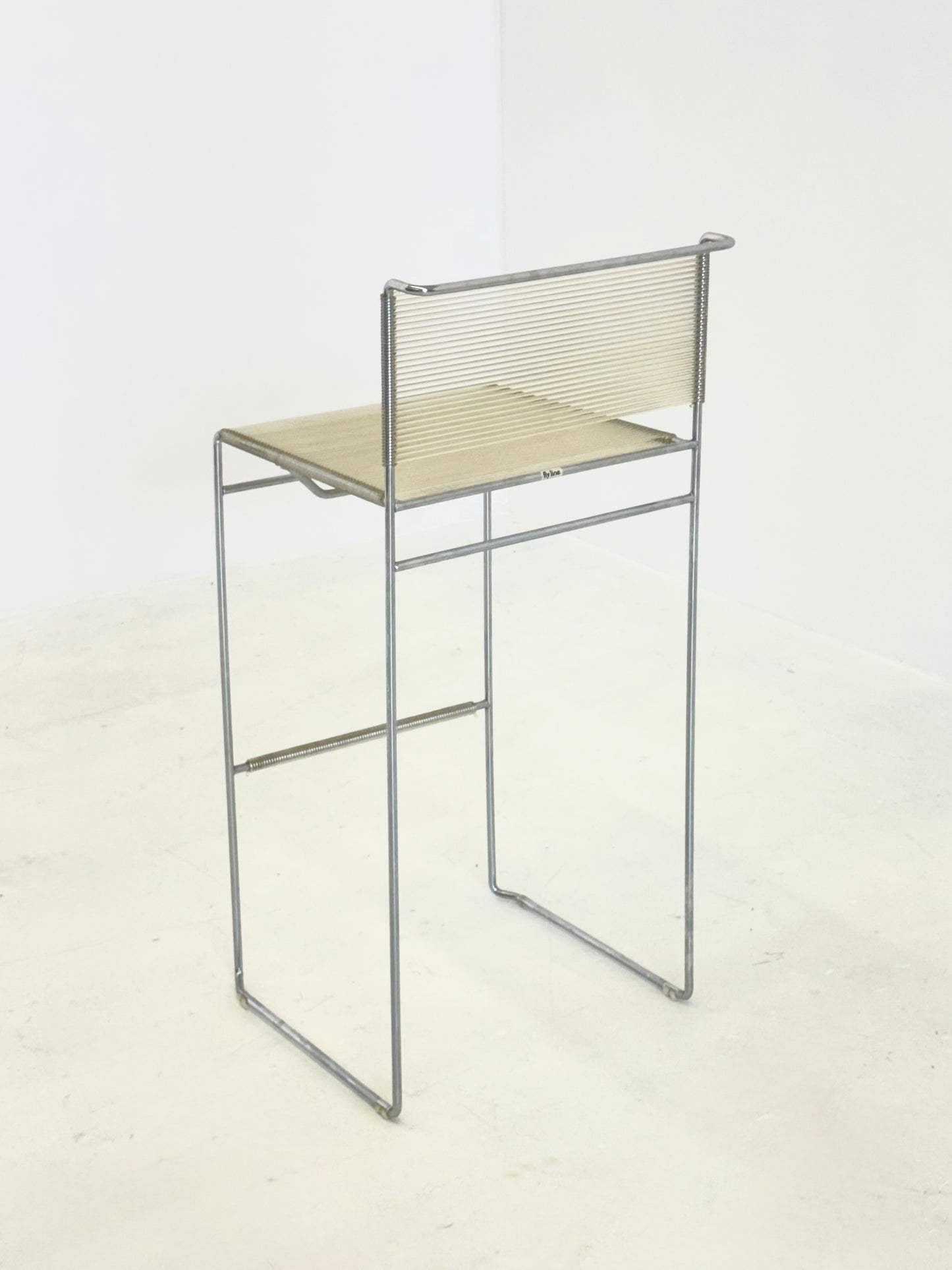 Italiaans design Flyline barkruk van Giandomenico Belott