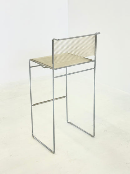 Italiaans design Flyline barkruk van Giandomenico Belott