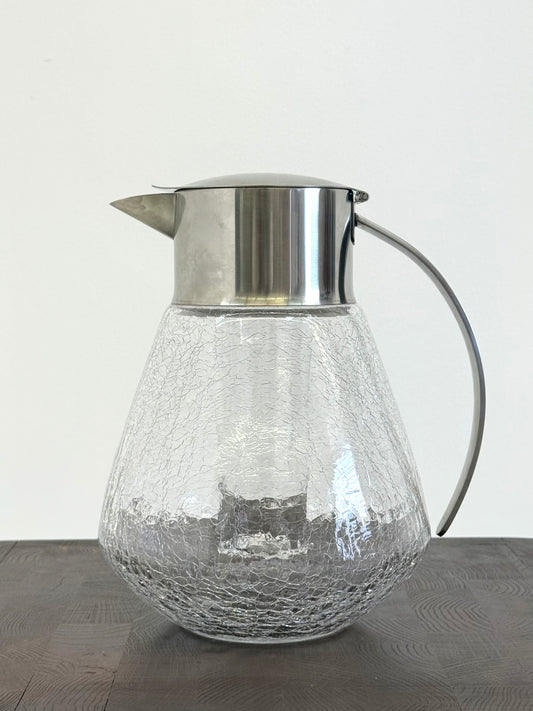 Kristallen WMF waterkan met ijskubusreservoir