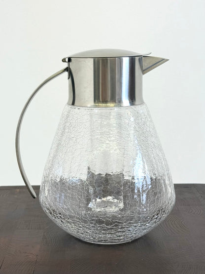 Kristallen WMF waterkan met ijskubusreservoir