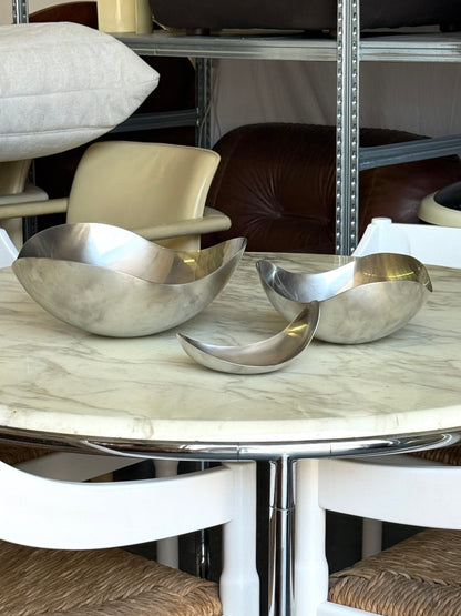 Set van drie Bloom schalen van Georg Jensen door Helle Damkjær