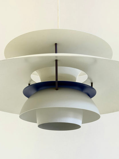 PH5 hanglamp wit van Poul Henningsen voor Louis Poulsen
