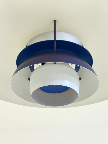 PH5 hanglamp paars van Poul Henningsen voor Louis Poulsen