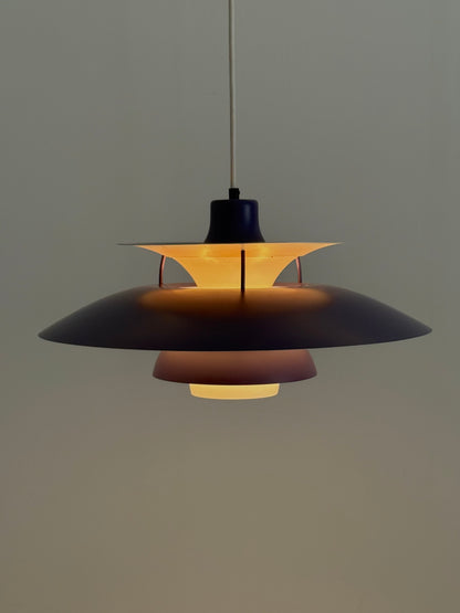 PH5 hanglamp paars van Poul Henningsen voor Louis Poulsen