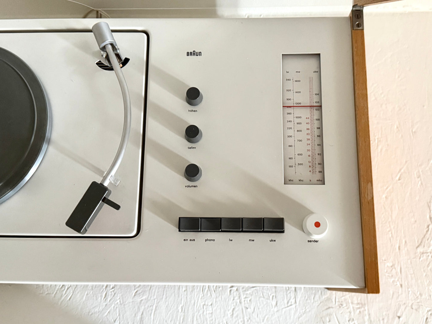 Braun SK55 Radio en Platenspeler door Dieter Rams en Hans Gugelot