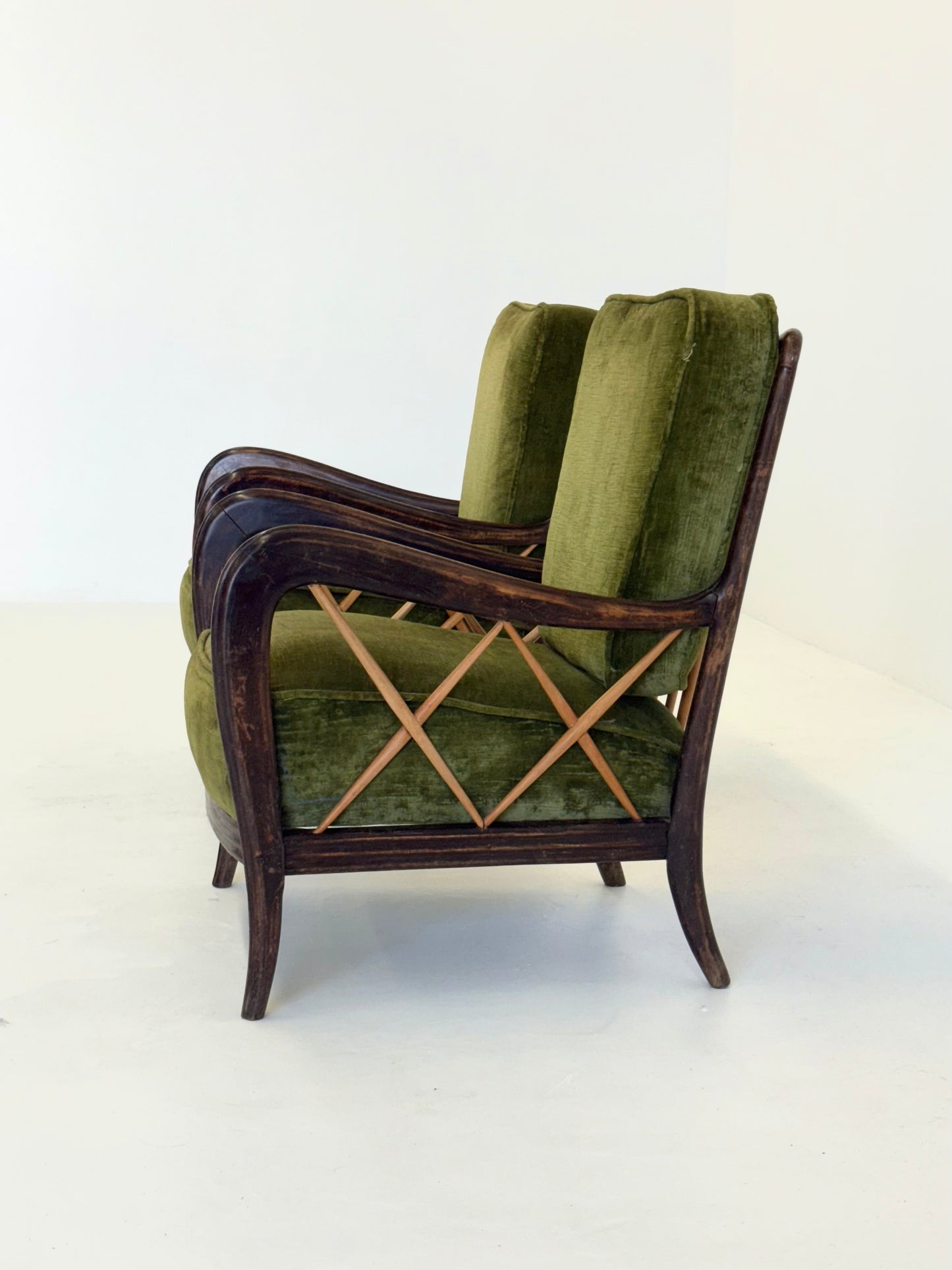 Paolo Buffa Italiaanse Art Deco Fauteuils