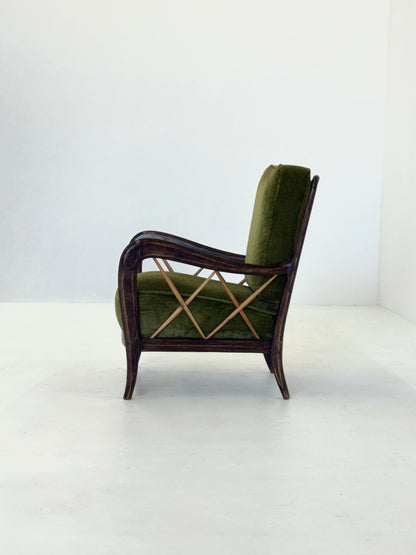 Paolo Buffa Italiaanse Art Deco Fauteuils