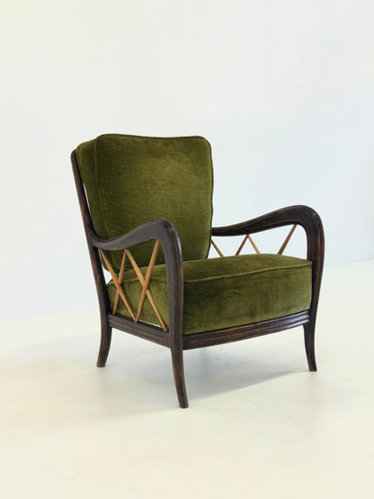 Paolo Buffa Italiaanse Art Deco Fauteuils