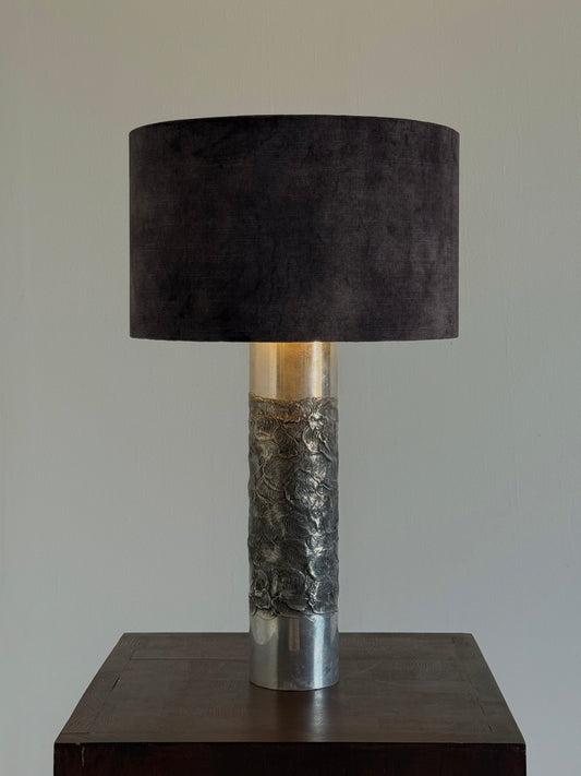 Brutalistische Tafellamp van Willy Luyckx